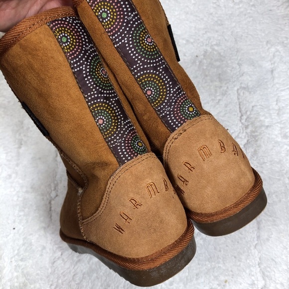 🔥 Australia Warmbat brown Kangaroo booties sz6 NEW - Picture 5 of 6